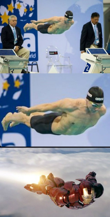 Lo que ha dado de sí el humor en Internet esta semana VOL.15 20 nadador-ironman