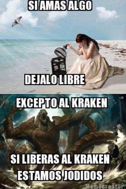 Lo que ha dado de sí el humor en Internet esta semana VOL.12 13 nunca-liberes-al-kraken