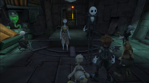 Análisis de Kingdom Hearts HD 1.5 ReMIX 4 pesadilla-antes-de-navidad-jack-y-sally-kingdom-hearts-hd-remix