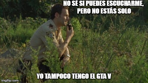 Lo que ha dado de sí el humor en Internet esta semana VOL.16 2 rick-grimes-walkie-talkie-no-tiene-el-gta