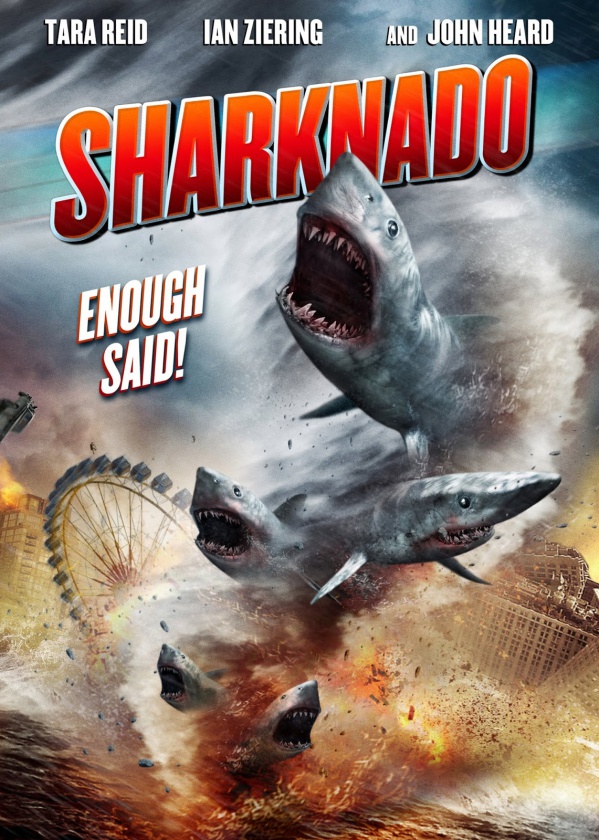 Análisis de Sharknado 1 sharknado-poster