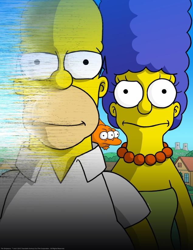 Los Simpson homenajean Homeland 1 simpson_2