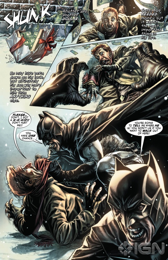 La capucha del Batman de Lee Bermejo