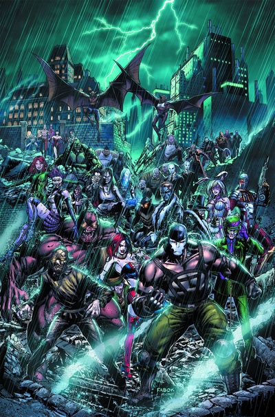 Portada de Forever Evil Arkham War #1