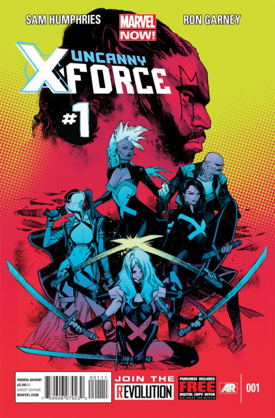 Portada de Uncanny X-Force v2