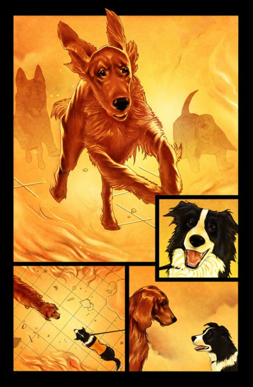 Garth Ennis habla de "Rover Red Charlie" 1 Rover Red Charlie