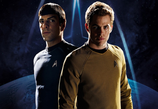 Kirk y Spock de Star Trek