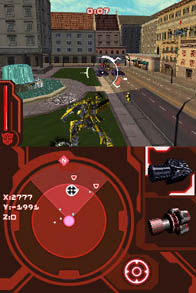 Packs dobles de Transformers para Nintendo 4 Transformers_RevengeOfTheFallen_DS_1