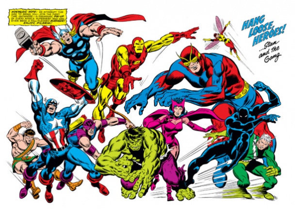 Los Vengadores por Buscema