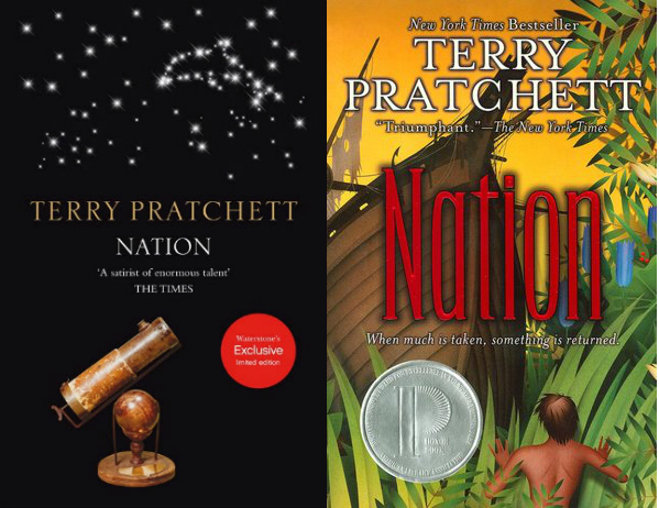 Nación 3 Portadas de Nación de Terry Pratchett
