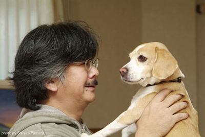 nobuo-uematsu-con-su-perro