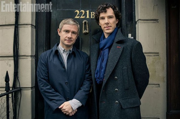 Sherlock y Watson imagen tercera temporada