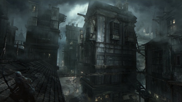 Eidos-Montréal y Square Enix detallan la misión "Aislamiento" de THIEF 6 Arte Coneptual de Thief - Tejados