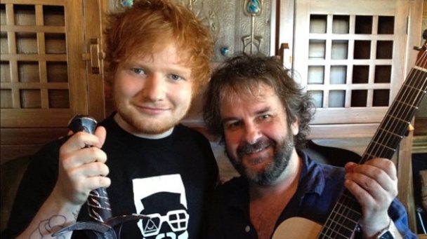 EdSheeranandPeterJackson