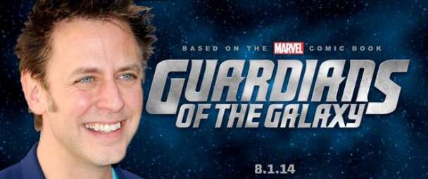 Imagen James Gunn Guardianes de la Galaxia