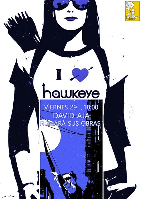 David Aja firmará ejemplares el viernes 29 de Noviembre en Valladolid 2 Logo firma David Aja Ojo de Halcón