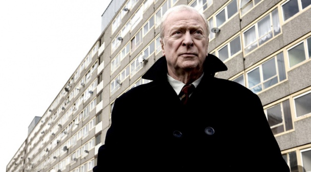 Colin Firth y Sir Michael Caine rodando "The Secret Service" 1 Michael Caine