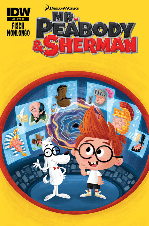 Novedades del cómic indi USA (27/11/2013) 6 Mr-Peabody-and-sherman-1