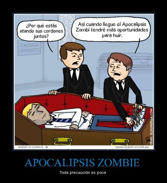 Lo que ha dado de sí el humor en Internet esta semana VOL.25 2 apocalipsis-zombie-poster-desmotivacional