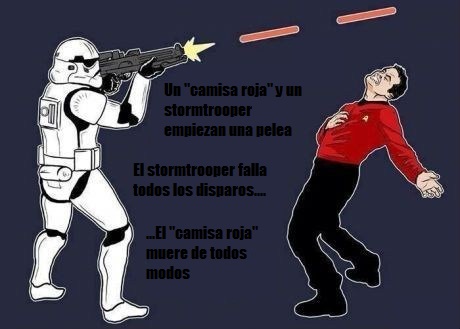Lo que ha dado de sí el humor en Internet esta semana VOL.25 5 combate-entre-stormtrooper-y-un-camisa-roja