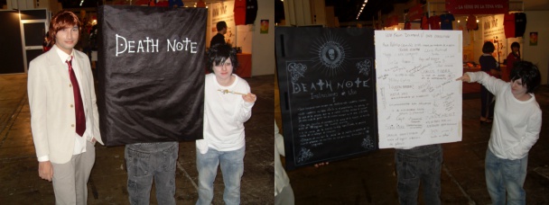 Gran Cosplay de la Death Note