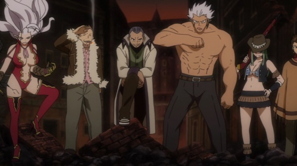 Crítica de Fairy Tail: La Sacerdotisa del Fénix 3 elfman-mirajane-fairy-tail