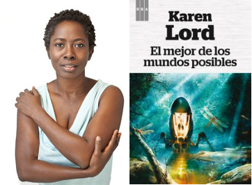 El Mejor de los Mundos Posibles de Karen Lord con portada de Alejandro Colucci para RBA Fantástica