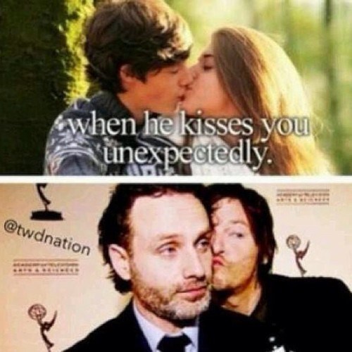 Lo que ha dado de sí el humor en Internet esta semana VOL.25 12 norman-reedus-besando-a-rick