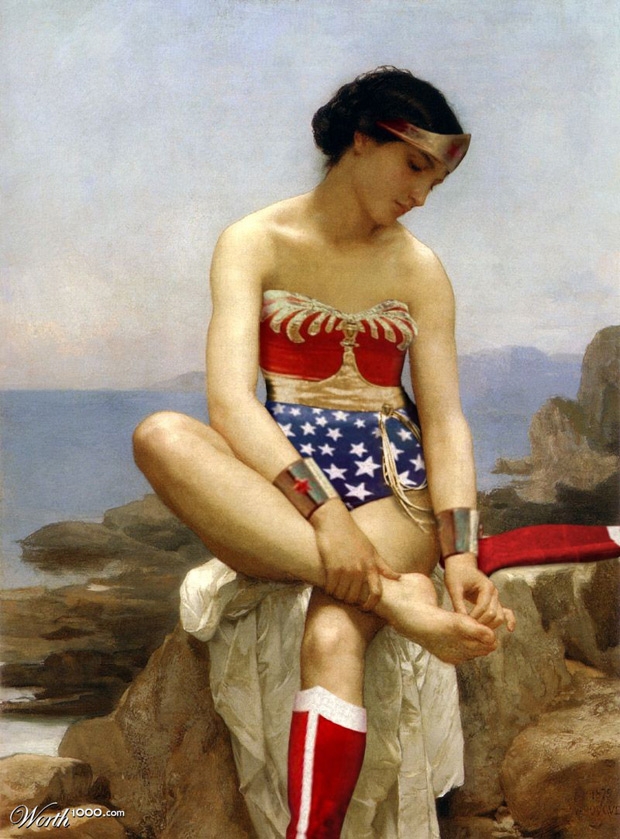 Los mejores trabajos artísticos del último Worth1000 3 WONDER WOMAN
