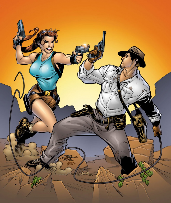 Lara Croft vs Indiana Jones