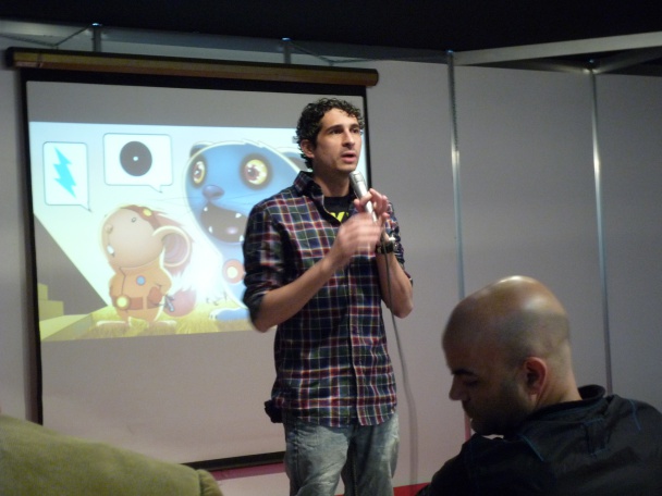 Segundo día en el Expocómic 2013 1 Inaki Miranda en el Primer Encuentro Profesional Expocómic