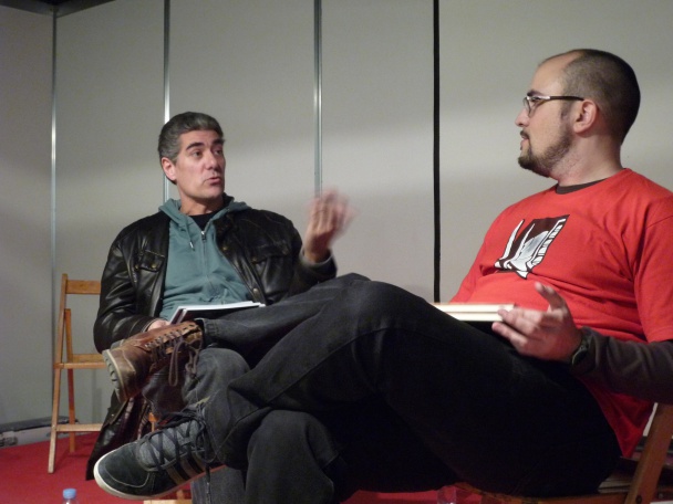 Segundo día en el Expocómic 2013 4 Presentación Express de Enrique V. Vegas