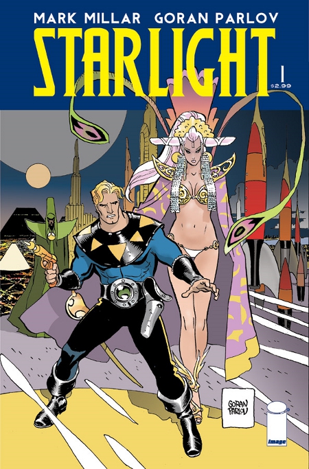 Desvelado el proyecto "Starlight", lo nuevo de Mark Millar 2 Portada para el #1 de "Starlight" por Parlov