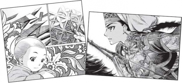Escena de Amira de Bride Stories (Otoyomegatari) de Kaoru Mori, el manga editado por Norma Editorial novedad del XIX Salón del Manga en 2013