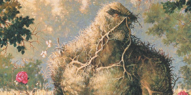 Primer y segundo libro de 'La Cosa del Pantano de Alan Moore' 1 La Cosa del Pantano de Alan Moore