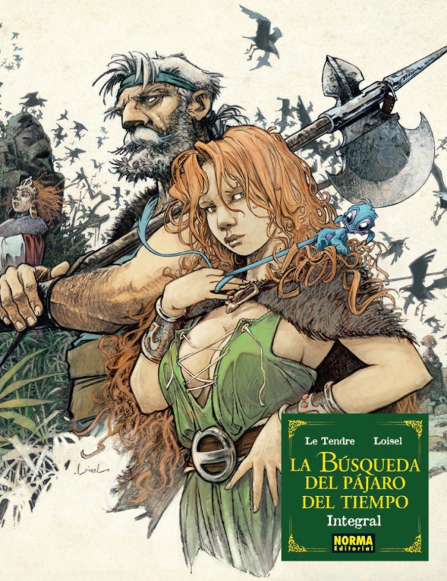 La búsqueda del pájaro del tiempo 1 La búsqueda del pájaro del tiempo - volumen integral publicado por Norma Editorial en su línea de cómic europeo franco-belga. De Serge le Tendre y Régis Loisiel.