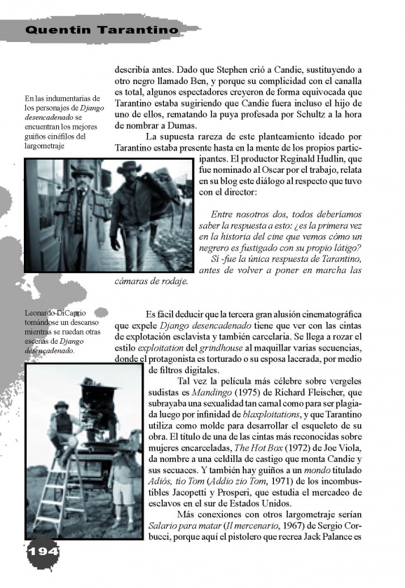 Reseña 'Tarantino Glorioso Bastardo' 4 interior-Tarantino-3