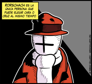 rorschach tira cómica