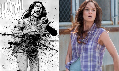 walking-dead-lori-comics-vs-tv