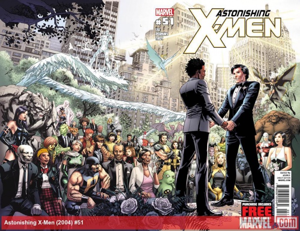 Marvel planea una nueva boda para este año 1 Estrella del Norte y Kyle en Astonishing X-Men #51