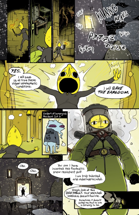 Página de Adventure Time 2014 Winter Special