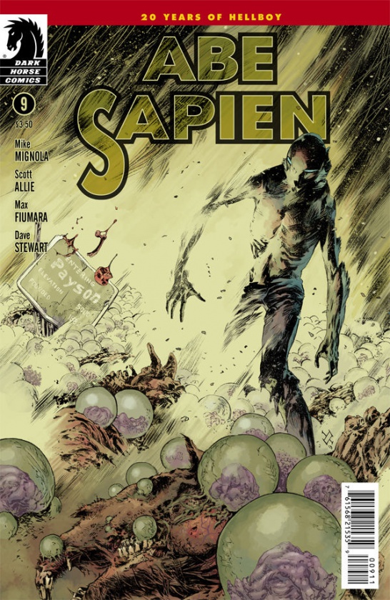 Novedades del cómic indi USA (08/01/2014) 3 Portada de Abe Sapien #9