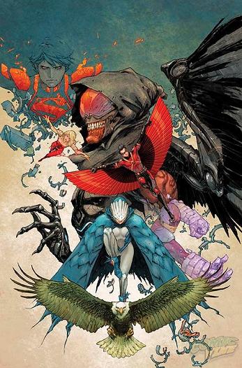 Teen Titans #30, portada de Kenneth Rocafort