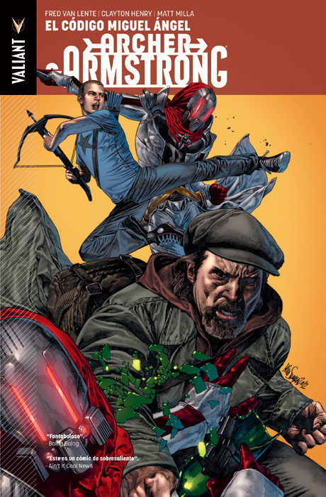Guía de lectura del Universo Valiant 5 archer-armstrong-codigo-miguel-angel-valiant