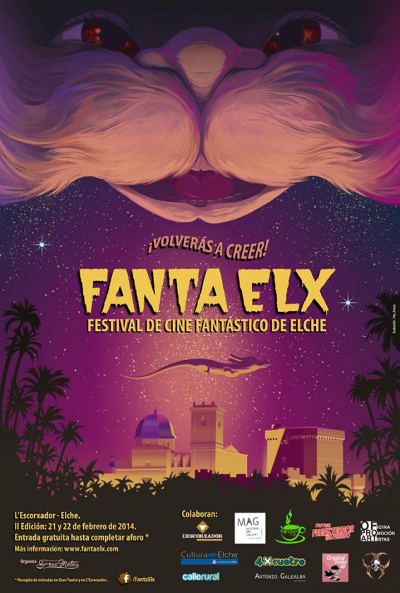 Cartel de la II edición de Fanta Elx en 2014