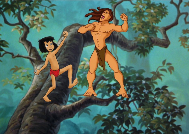 mowgli vs tarzan