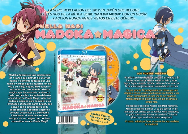 Novedades de Selecta Visión de Marzo de 2014 4 Madoka Mágica