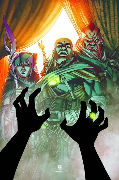 Portada de Green Lantern Corps 28