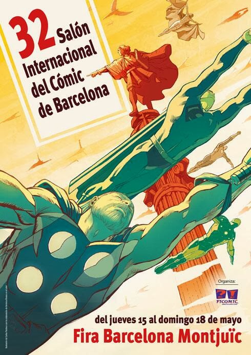 Cartel del Salón del Cómic de Barcelona