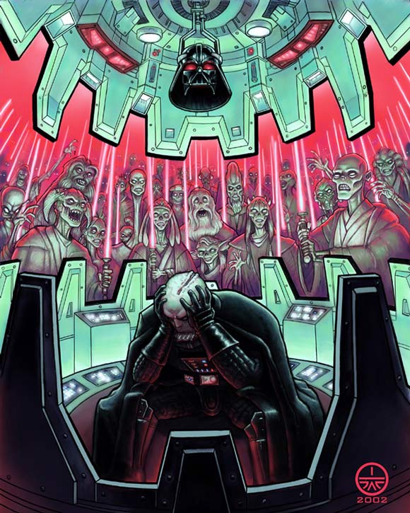 Vader se enfrenta a sus miedos 2 vaderfaceshisdemons